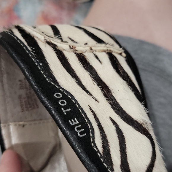 Me Too zebra print flats - Picture 5 of 5